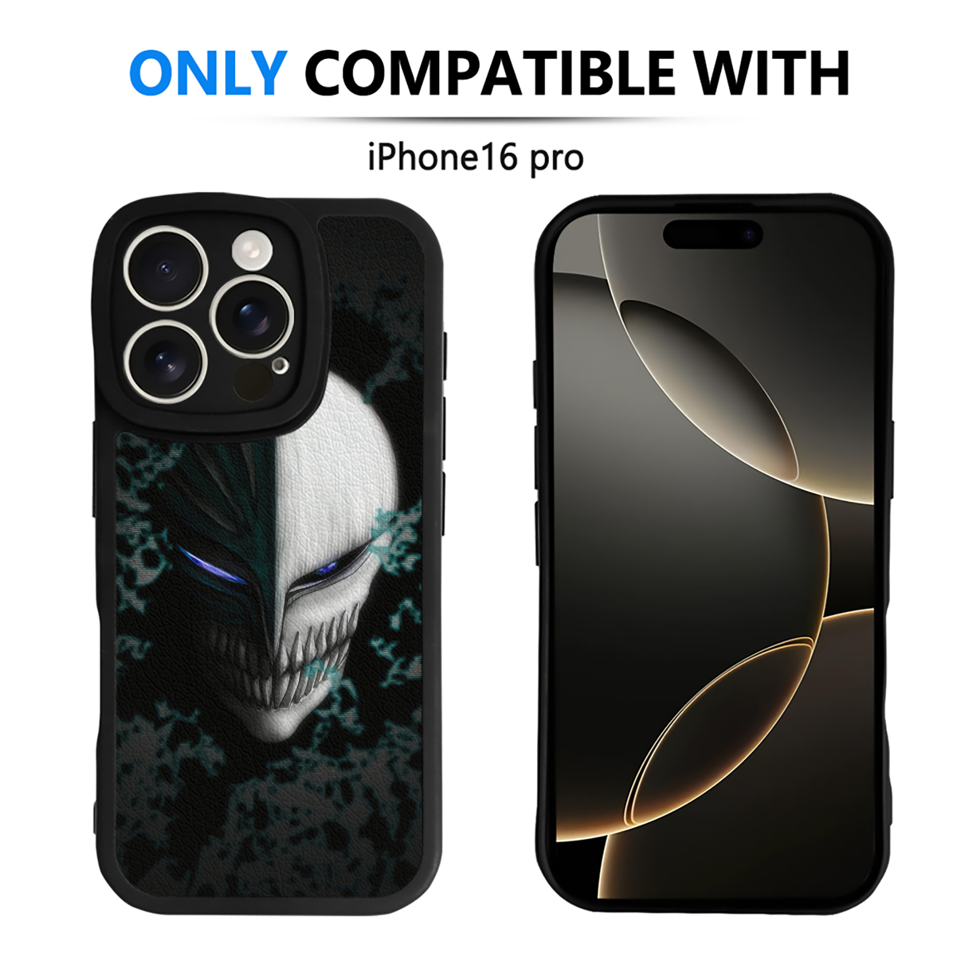 （画像用） ブリーチ BLEACH 【iPhone 16シリーズ対応】シリコンスマホケース（レザー調） 材質：シリコン